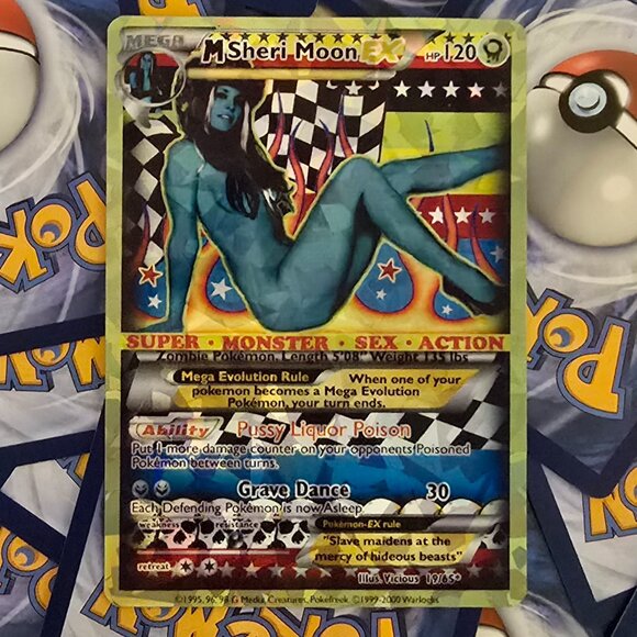 Sheri Moon Pokemon Card - Rob zombie - Picture 1 of 9